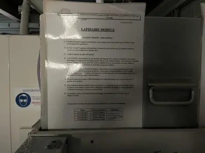 USED DANOFLEX Ø 800 MM CYLINDRICAL ABRASIVE GRINDING