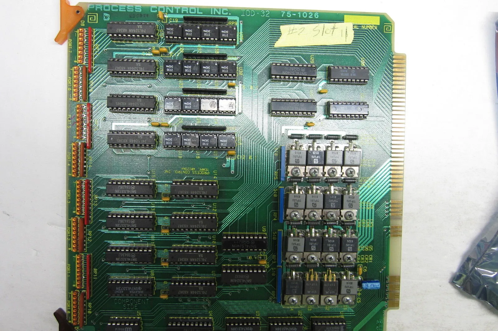 USED PROCESS CONTROL I0D-32 75-1026 PC BOARD
