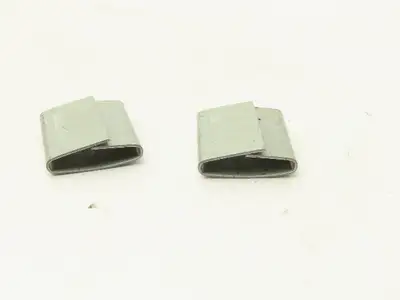SS34SEAL Metal Strapping Seal 3/4" x 1" Closed Clips .020 Steel Lot of 5000