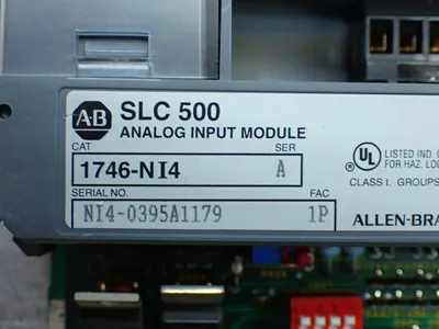 USED ALLENBRADLEY 1746NI4