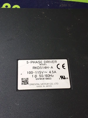 VEXTA RKD514H-A ORIENTAL MOTOR 5-PHASE STEPPING MOTOR DRIVER