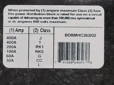 USED 2013 BURNDY BDBMHC-26-2/0-2