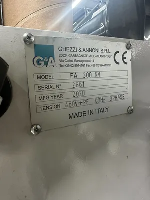 2020 GHEZZI & ANNONI S.p.A. FA300 Slitters & Perforators, slitter rewinder | Mark One Machinery (28)