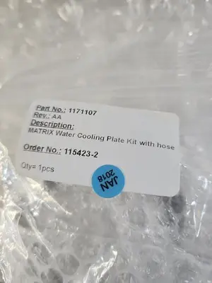 COHERENT MATRIX WATER COOLING PLATE KIT WITH HOSE , MATRIX 90 ADAPTER FOR LASER