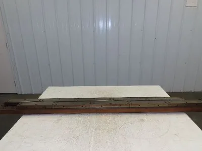 Press Brake Die 63" Long 3/8" Wide Flat U Die 50" Material 1/2" Tang