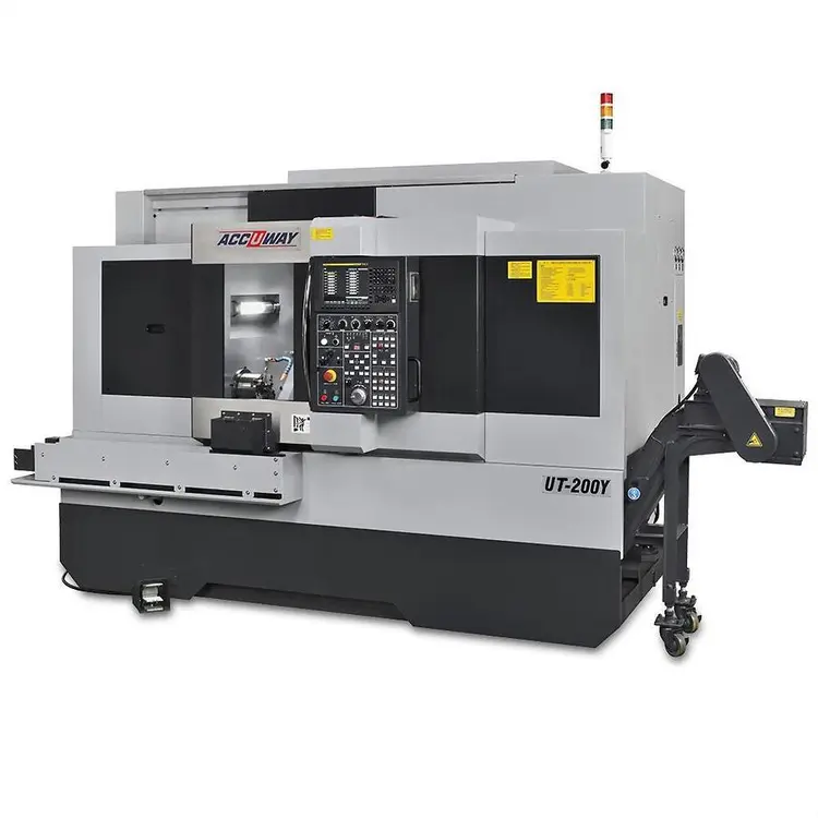 New | in-Stock ACCUWAY UT-200Y UA-200Y CNC Lathes | DC Brewer Machinery #919094