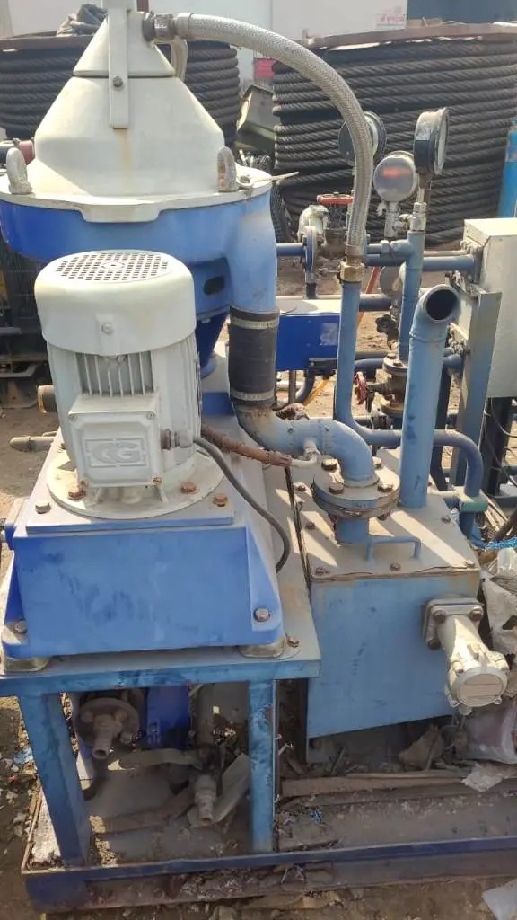 Alfa-Laval P-610 SGP-11 lube oil purifier module, SS.