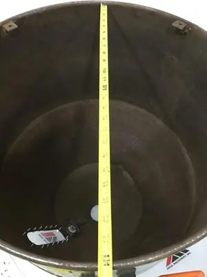 USED METAL FABRICATOR HOPPER24