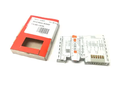 USED BECKHOFF ETHERCAT 4-CHANNEL DIGITAL INPUT TERMINAL 24VDC