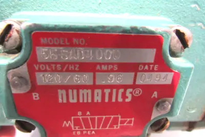 NEW NUMATICS 55SAD4000 SOLENOID VALVE 120/60