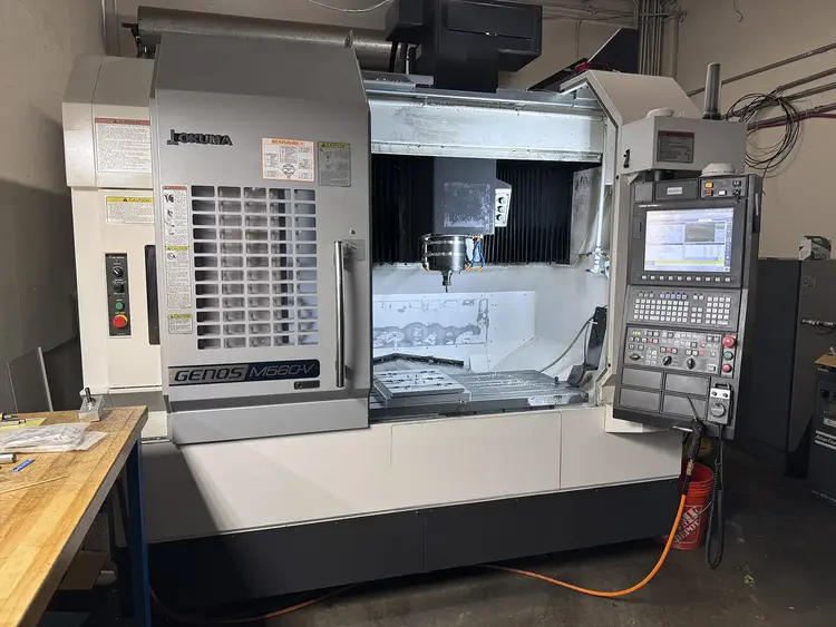 Used 2022 OKUMA Genos 560V Vertical Machining Centers Arizona US | Machine Tool Bids #379965
