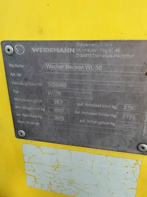 Used 2014 WACKER NEUSON WL30 Wheel Loaders California US | Ben Kaplan Equipment #1307546