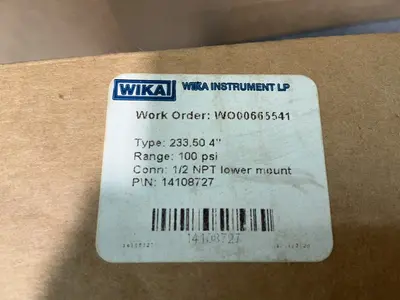 Used WIKA _UNKNOWN_ Miscellaneous MRO Ohio US | HGR 24 #1521306