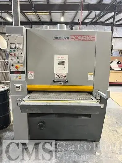 Used 2014 BOARKE BKM-37K WIDE BELT SANDER Woodworking Sanders | CAROLINA MACHINERY SALES #421070