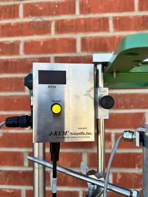 Used CHEMGLASS 20 LITER JACKETED GLASS REACTOR W/ J-KEM OVERHEAD STIRRER Reactors California US | Equipment Lab #1388409