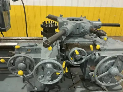 2A WARNER & SWASEY MODEL #M-3470 CROSS SLIDING TURRET LATHE: YOBRO #25009