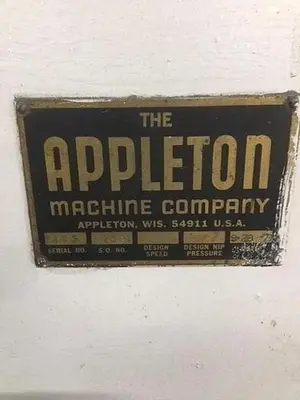 APPLETON ROLL WRAP HEADER PRESS