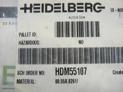 NEW HEIDELBERG 00.550.0261