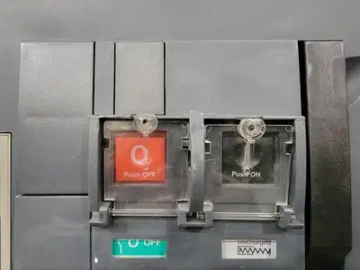 Masterpact Low-Voltage Switchgear Section w/ 3 x NW12H1 Air Circuit Breakers - Metal-Enclosed - NEMA 1 - 600V