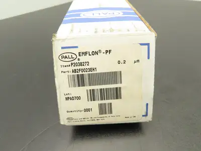 Pall AB2F0023EH1 Emlon-PF Pleated Filter Cartridge 0.2 Micron Fluoropolymer