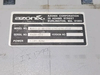 USED Azonix A1011-IE-XX-CT41-CT41-CT41-P110
