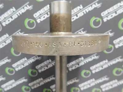 Rosemount 114C-E-0100-F-AB-3-SC-022-C Flanged Thermowell 5" Diameter Used
