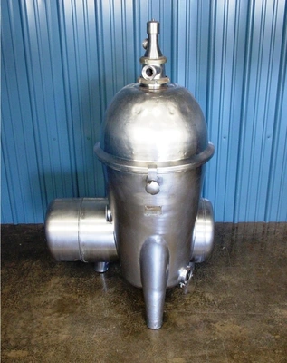 De Laval 410 cold milk separator, CS/SS bowl liner.