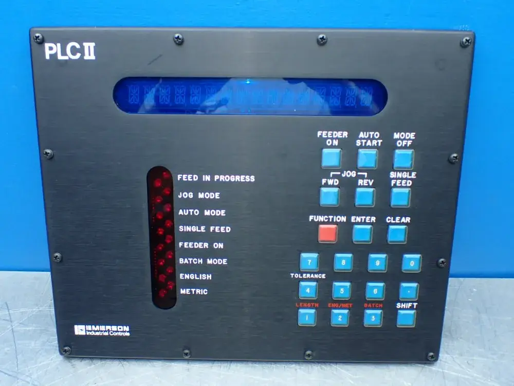 NEW EMERSON INDUSTRIAL CONTROLS PLCII