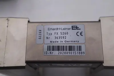 MCR ERHARDT & LEIMER WEB CONTROL SYSTEM NEW FX5260 / DC3340 / AG4497 STOCK 5151