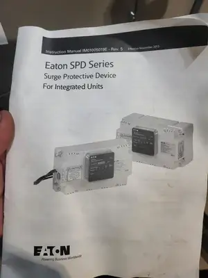 MCC Unit 20A Breaker w/ Surge Protective Device SPD160480D2J