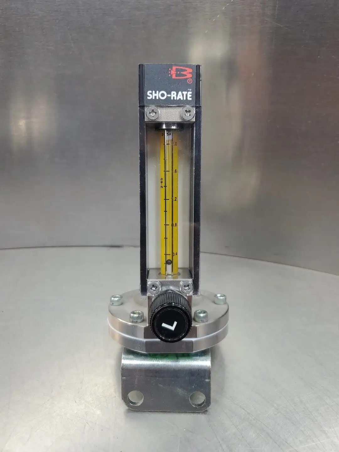 BROOKS 1350EBA7CJV1A SHO-RATE FLOWMETER. 6D-9