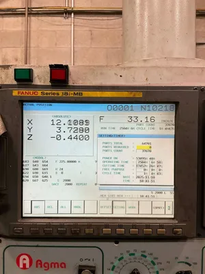 2007 AGMA VMC-158 Vertical Machining Centers | ListingHippo (8)