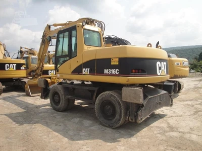 Used 2005 CATERPILLAR M316C Wheel Excavators New York US | Beck Equipment #1509312