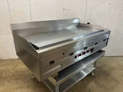 Used Magikitchn Used 60" MagiKitch'n MKG-60-STL NG Griddle with Solid State Controls - 150,000 BTU - FG Commercial Flat Top Griddles Illinois US | Falcon Restaurant Supply #1374836