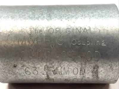 USED MORRIS COMPRESSION COUPLING