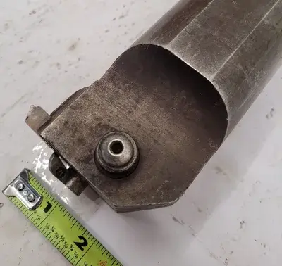 VALENITE BORING BAR, 3" DIAMETER HEAD, 14" OVERALL LENGTH