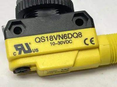 QS18VN6DQ8 | Banner  Photoelectric Sensor 10-30VDC 66459 - Used