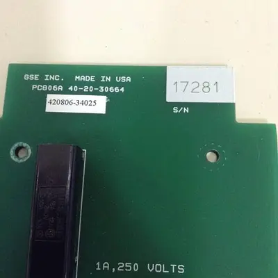 USED GSE PC806A 40-20-30664