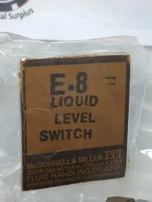 New | in-Stock MCDONNELL & MILLER E-8 Miscellaneous Equipment (Electrical & Power) Ohio US | Surplus Asset Holdings #1425635