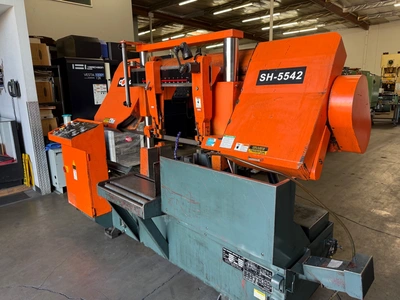 Used 2012 COSEN SH-5542 Horizontal Band Saws California US | Wheeler Machinery Sales #1271176
