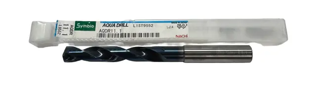 Nachi 11.1mm Solid Carbide Drill 135° AQUA Drill