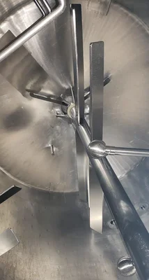 Tank Liquid Mixing and cooling process Food Grade 316 Stainless steel Tank 400 us gal # 7601