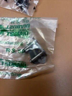 (10) NEW Tsubaki RS50  Connecting Links & (4) RS35 Offset Links Fast Shipping!