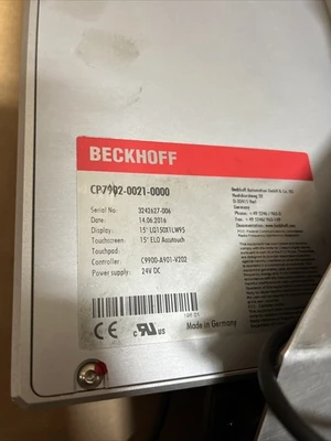 USED Beckhoff CP7902-0021-0000