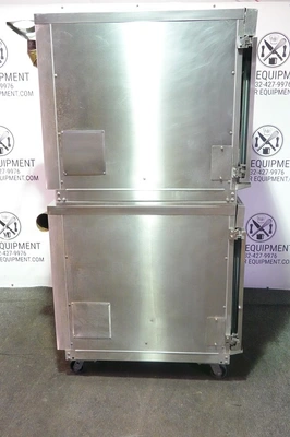 HARDT DOUBLE STACKED NATURAL GAS COMMERICAL ROTISSERIE MODEL INFERNO 3500 (CAPACITY 80 CHICKENS)