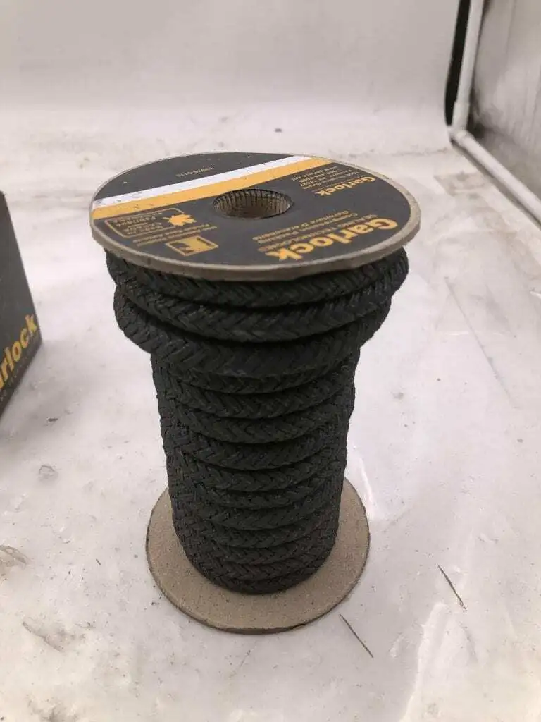 Garlock 127-AFP 5/16″ Carbon/Graphite Valve Stem Compression Packing 5ft NIB