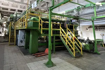 USED 1955 CZECHOSLOVAKIA CELLULOSE PRODUCTION LINE