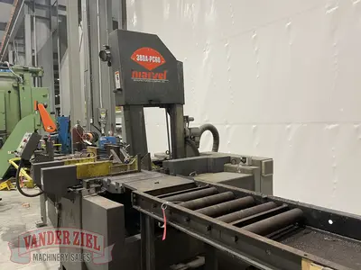 Used 2010 MARVEL MANUFACTURING E380A PC3 Miter Saws Michigan US | Vander Ziel Machinery Sales #483374