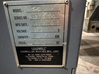 LEADWELL T-5 TURNING CENTER - GANG STYLE
