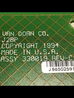USED VAN DORN PC330-019